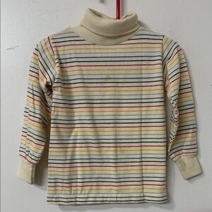 Buster Brown Multicolor Striped Turtleneck Shirt